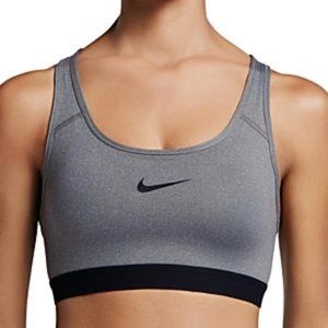 Nike Gray Nike Pro Padded Sports Bra Size S